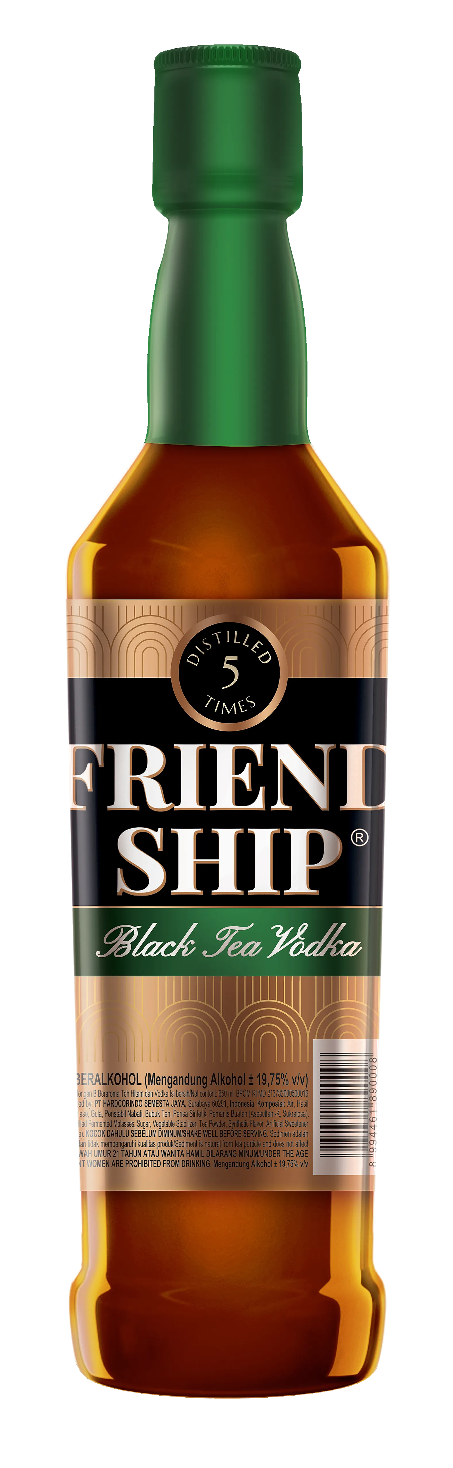 Botol Friendship Vodka 650 ml